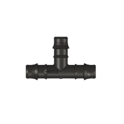 Netafim PP T-stuk 90 graden - 3x slangtule | 16 x 12 x 16 mm