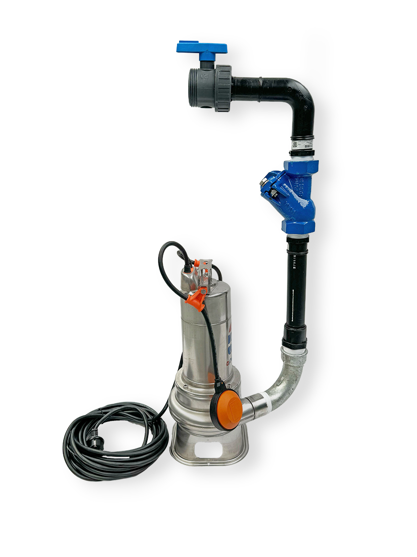 IrriTech Pompput 160 liter compleet | ø 400 x 1200 mm