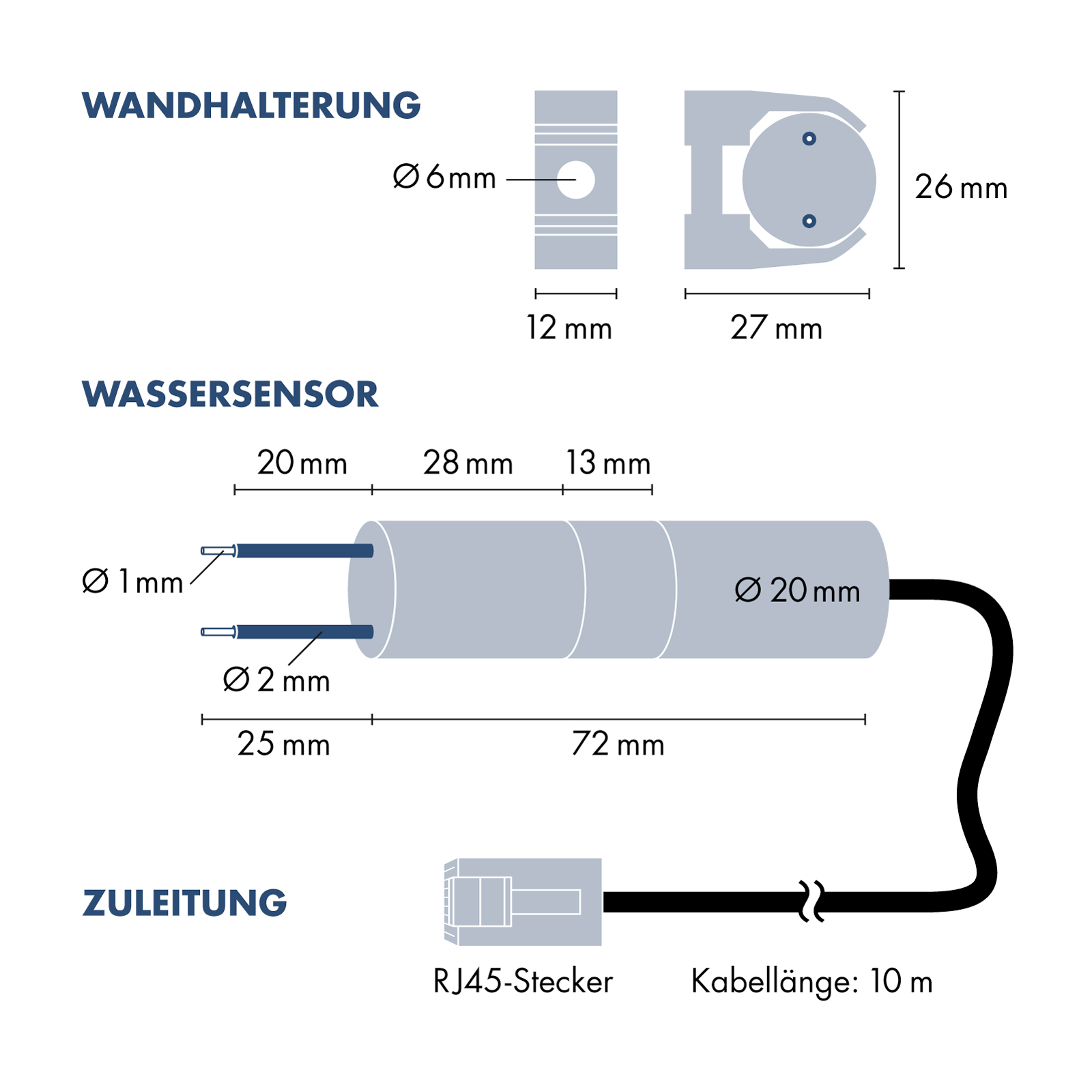 Hiltron Elektronische Piezo-Sirene für den Innenbereich SP31, Lunghezz Hiltron Elektronische Piezo-Sirene für den Innenbereich SP31, Lunghezz