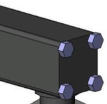 LEV Manifold - finale adapter / eindplaat