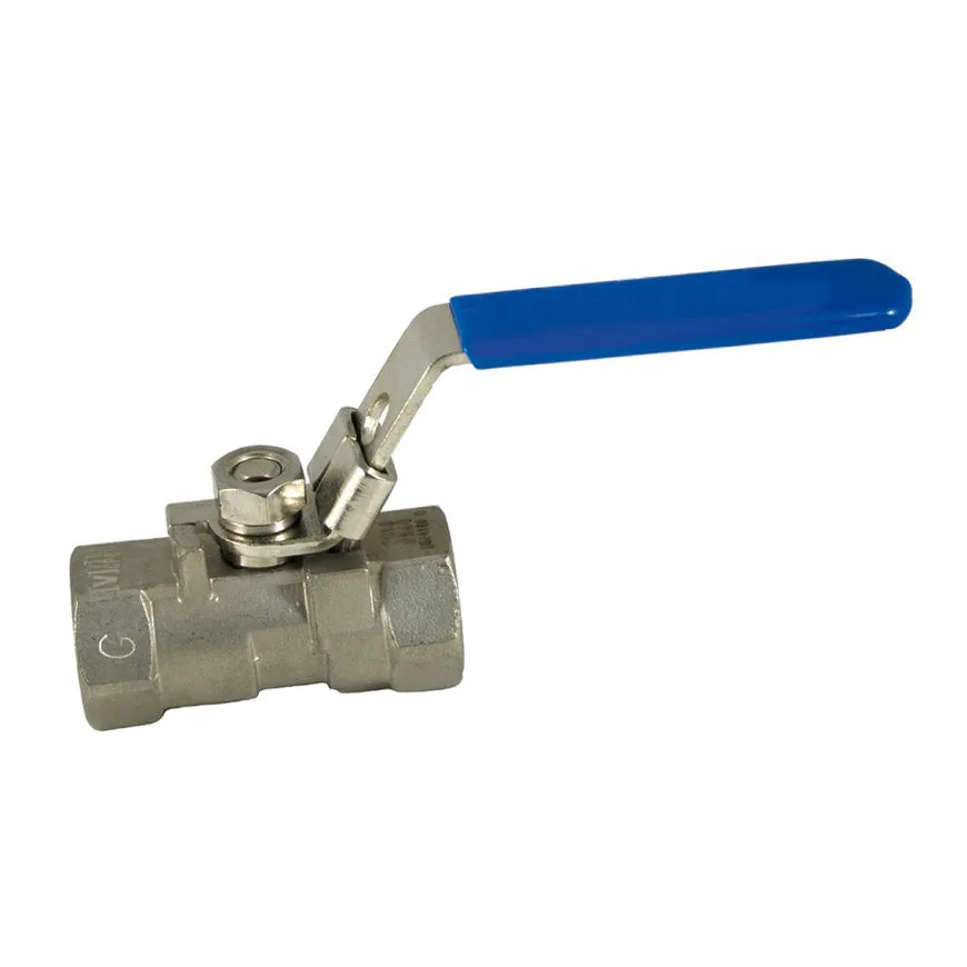 RVS kogelkraan 1 1/4'' / 2 x binnendraad