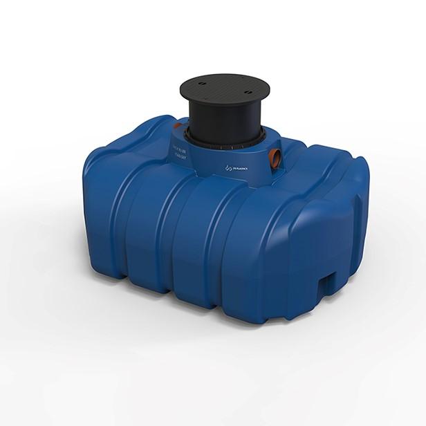 Regenwater hergebruiksysteem woning - 1500 liter 