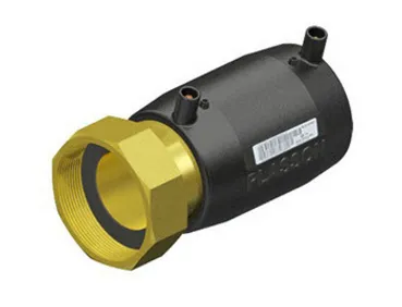 Plasson Elektrolas overgangskoppeling 25 mm x 3/4" - messing bi.dr. met losse wartel