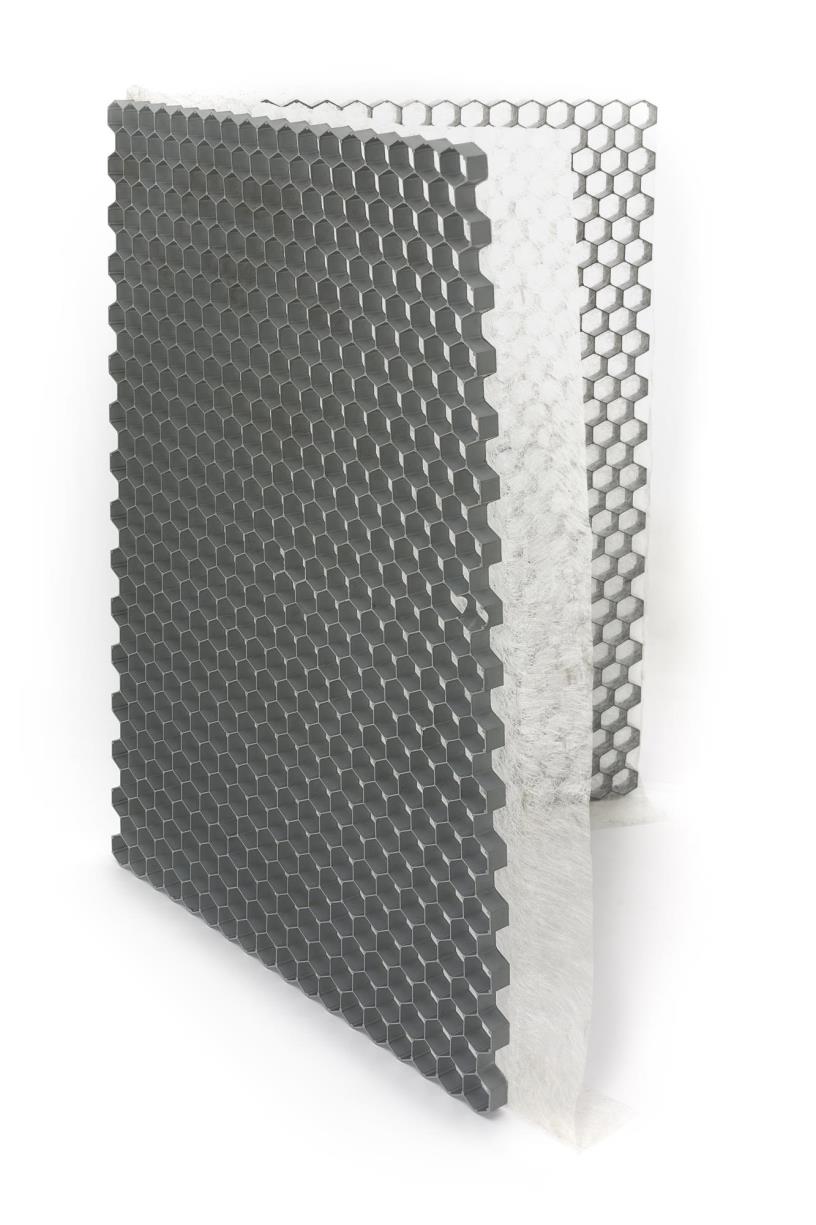 Grindplaat grijs ECCOgravel 160 x 120 x 4 cm | HDPE grindmatten