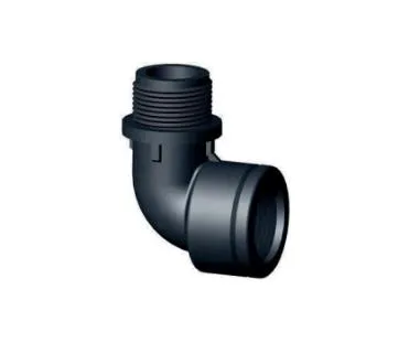 PP knie 3/4" binnendraad x buitendraad