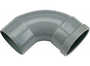 PVC bocht 88 graden 315 mm SN4 (manchet/spie)
