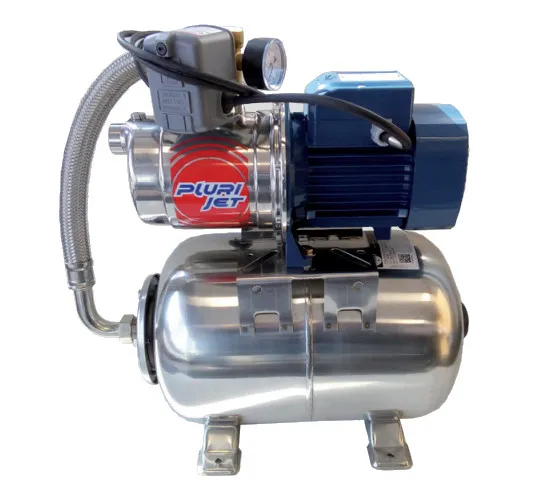 Pedrollo Plurijet M4/100-24L SS 0,75 kW - 1 pk hydrofoorpomp