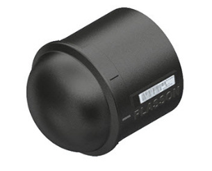 Plasson PE eindplug 125 mm met lang spie-eind