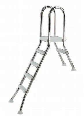 AstralPool RVS Zwembadtrap 3 treden + 1 trede + platform AstralPool RVS Zwembadtrap 3 treden + 1 trede + platform