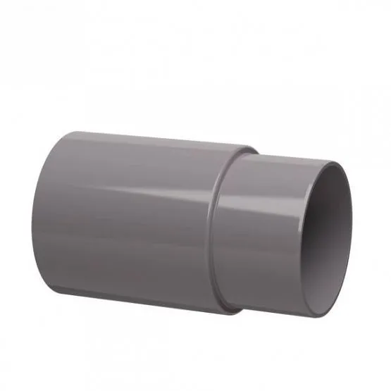 PVC HWA verlengde mof 100 mm (verjongd spie)
