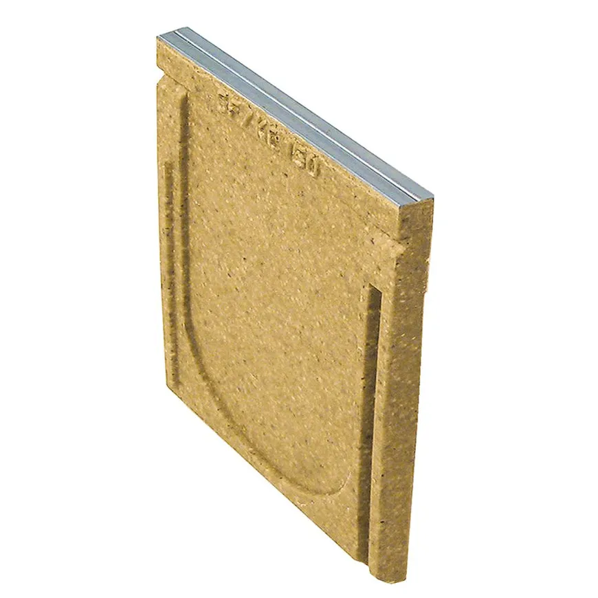 Anrin polymeerbeton eindstuk voor KE-150 lijngoot - 22 cm Anrin polymeerbeton eindstuk voor KE-150 lijngoot - 22 cm