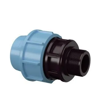 Tyleen koppeling x buitendraad 110 mm x 3", Unidelta