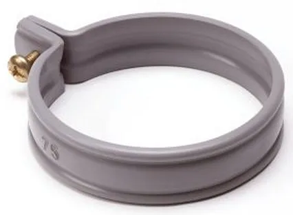 PVC HWA beugel grijs - 60 mm