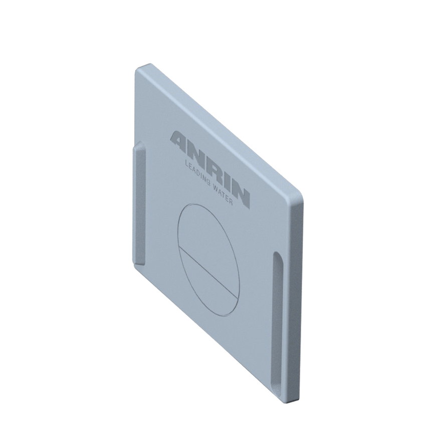 Anrin eindstuk voor Self-100 lijngoot | Grijs