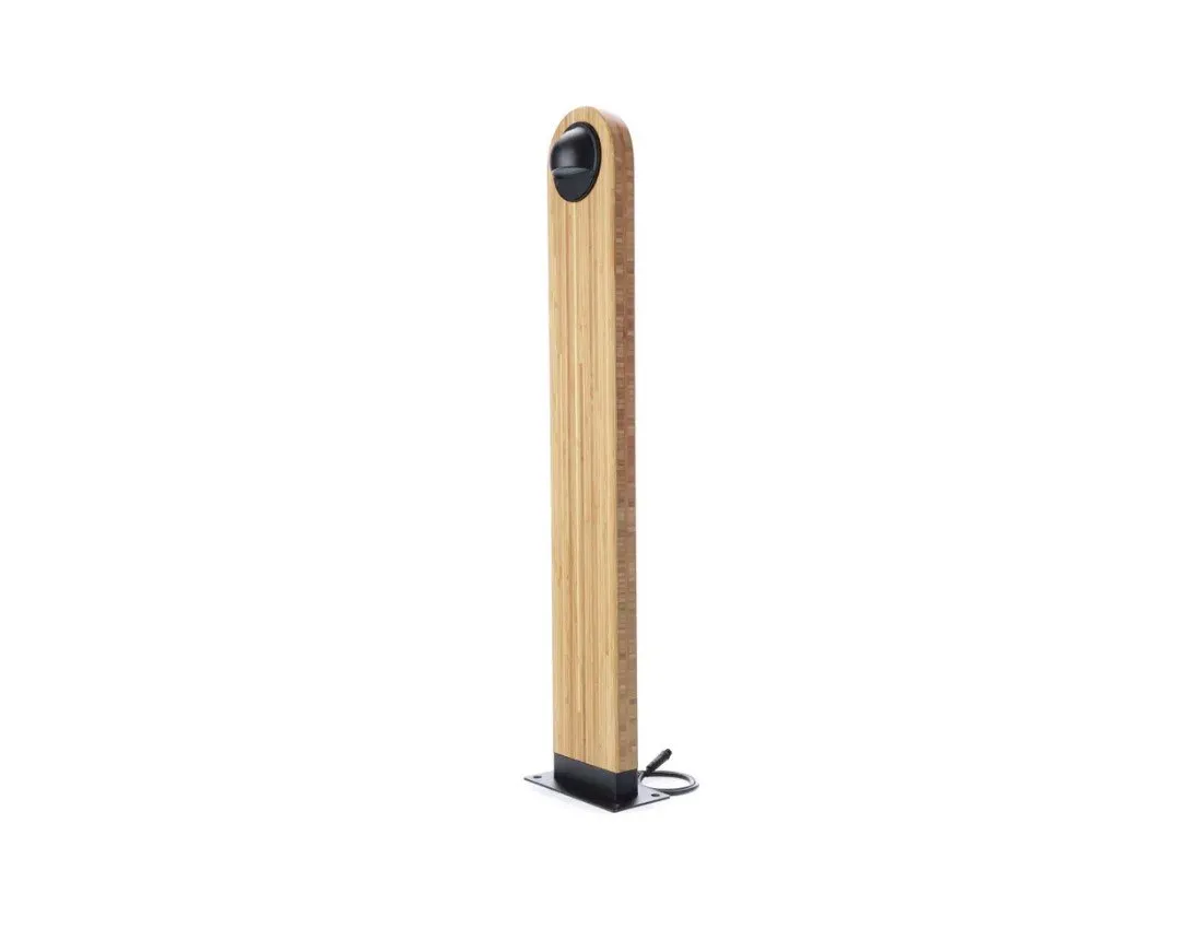 Suslight Sus Big One Bamboo Black LED staande lamp 24V