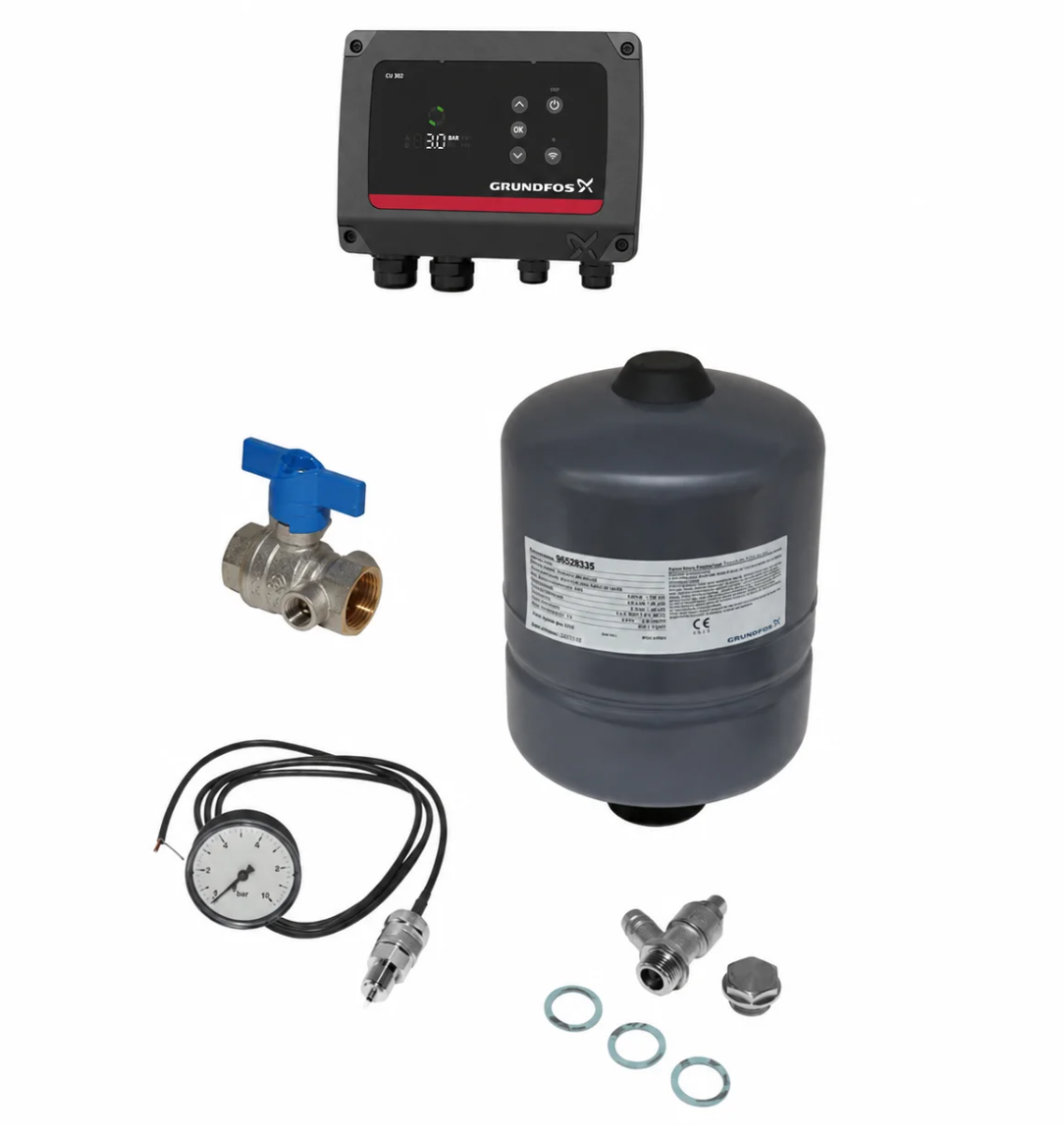 Grundfos Constant drukpakket CU 302 compleet