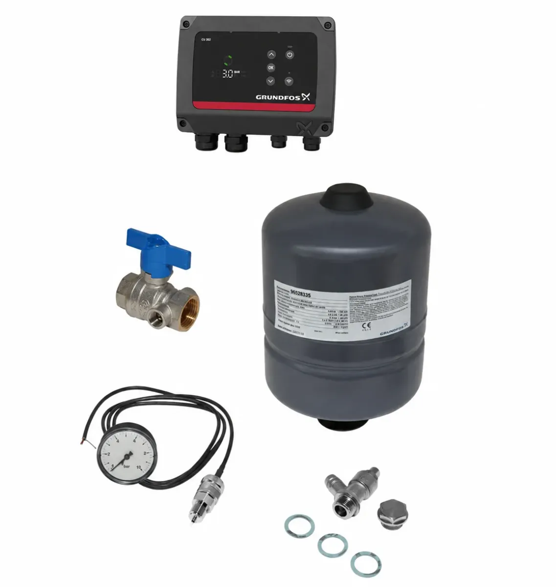 Grundfos Constant drukpakket CU 302 compleet