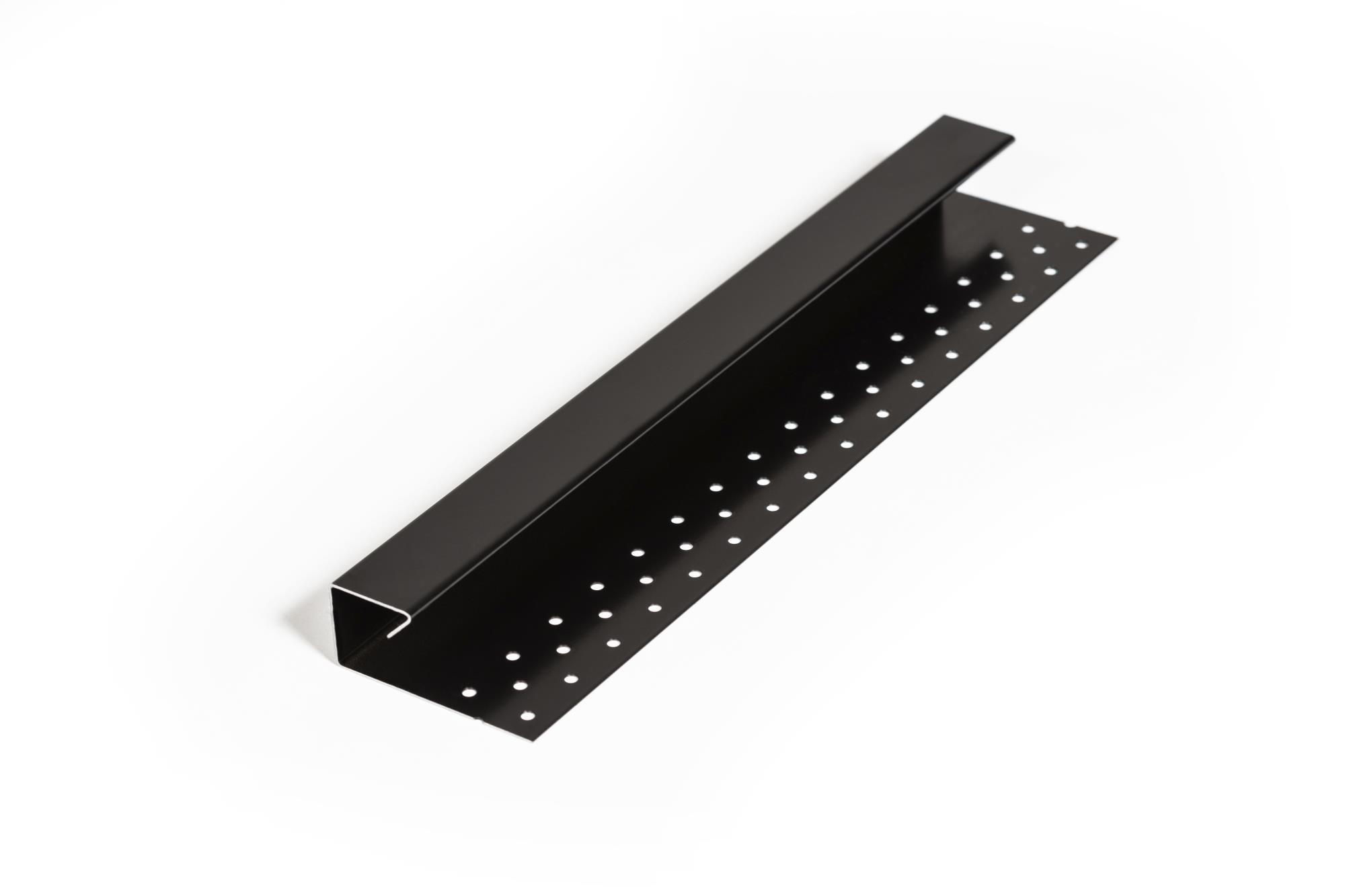 Drainbase border - zwart L=2.40 m