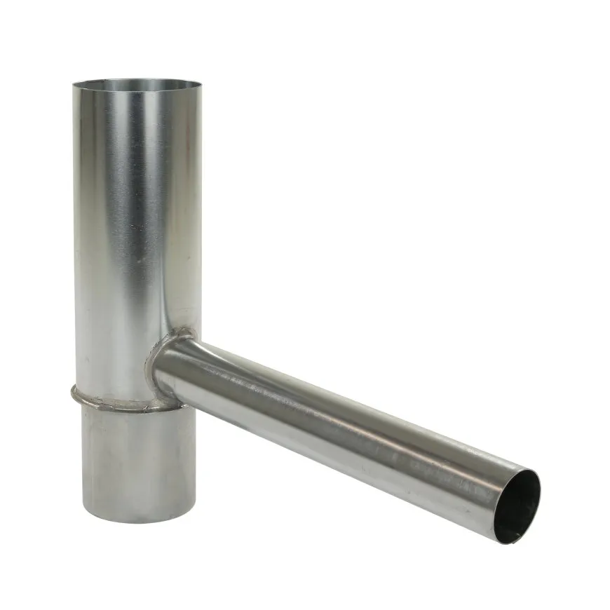 Zinken regentonvuller 100 mm (mof/verjongd spie)