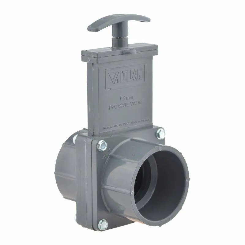 Valterra PVC schuifkraan 75 mm - 2 x lijmmof