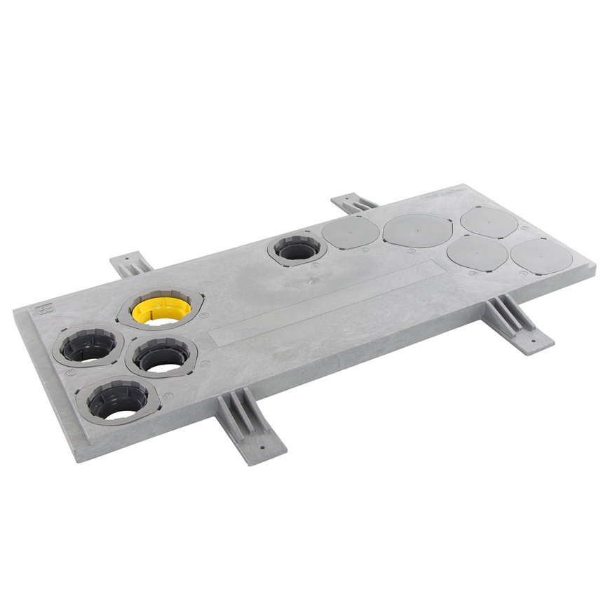Meterkastvloerplaat niet-geisoleerd 75 x 31 x 3 cm