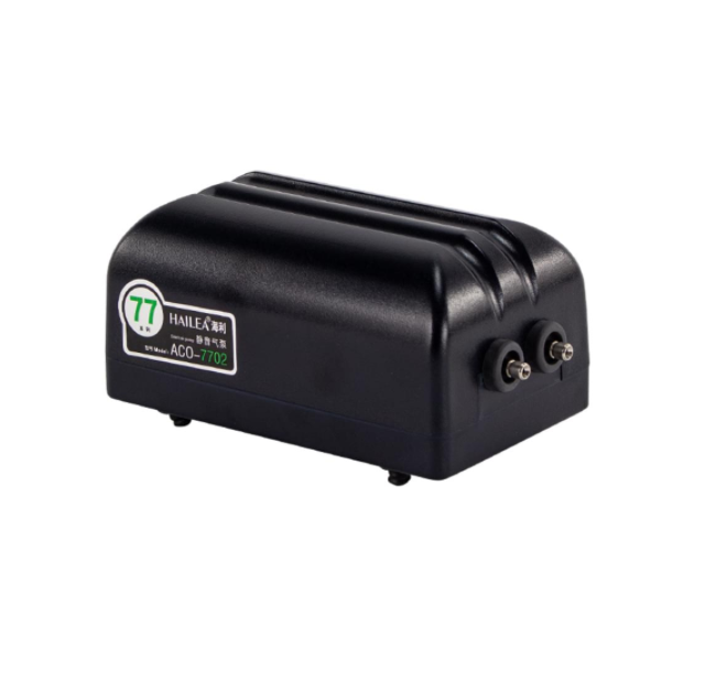 Hailea Luchtpomp ACO 7702 2 x 4 l/m