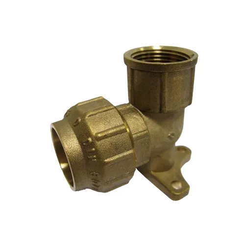 Messing muurplaat 20 mm x 1/2'' tyleenslang Messing muurplaat 20 mm x 1/2'' tyleenslang