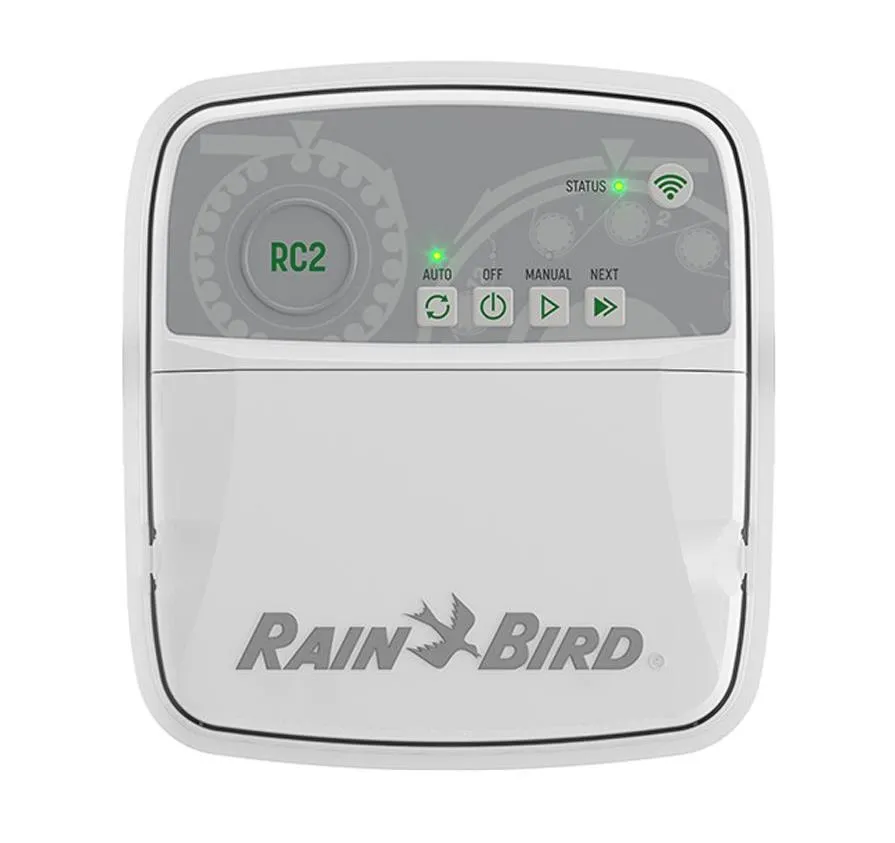 Rainbird RC2 met WiFi - 4 stations indoor beregeningscomputer Rainbird RC2 met WiFi - 4 stations indoor beregeningscomputer