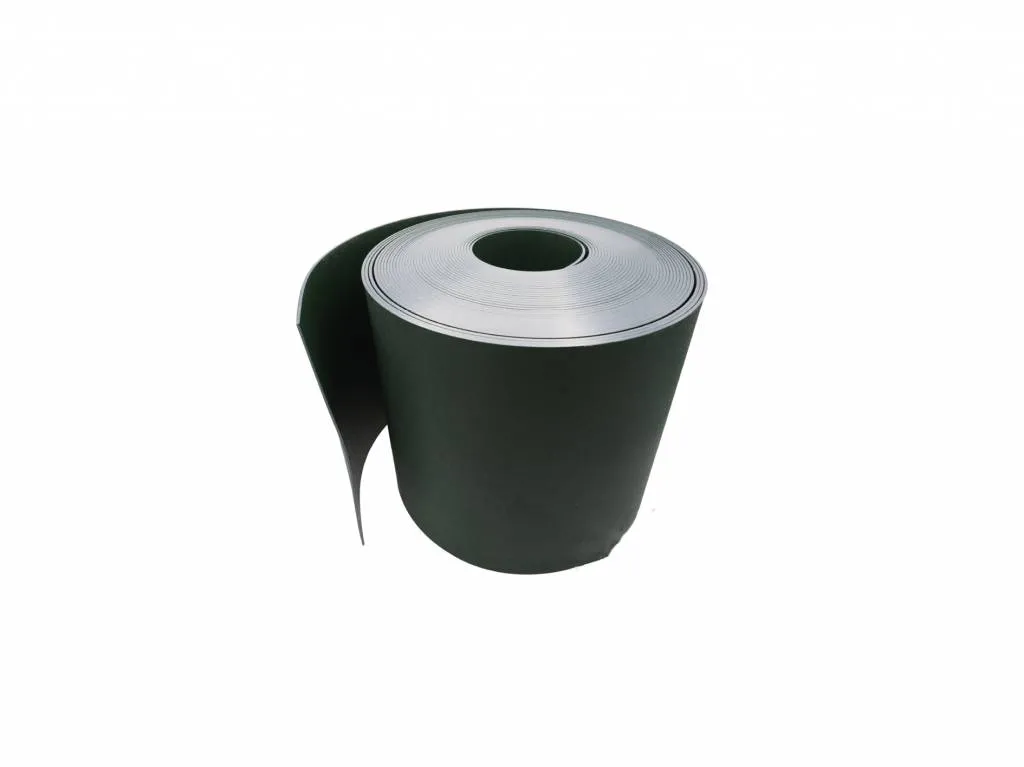 Gietrand zwart HDPE 2 mm breedte 30 cm, L = 25 meter