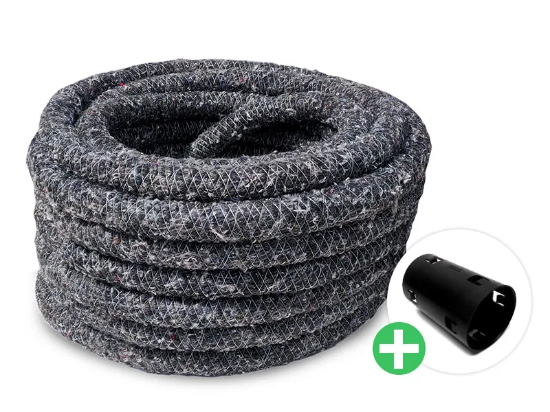 Drainage PP700 - 80 mm - 50 meter Drainage PP700 - 80 mm - 50 meter