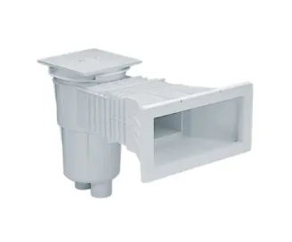 AstralPool Skimmer ABS 17,5 L met brede verlengde skimmermond (GRIJS)